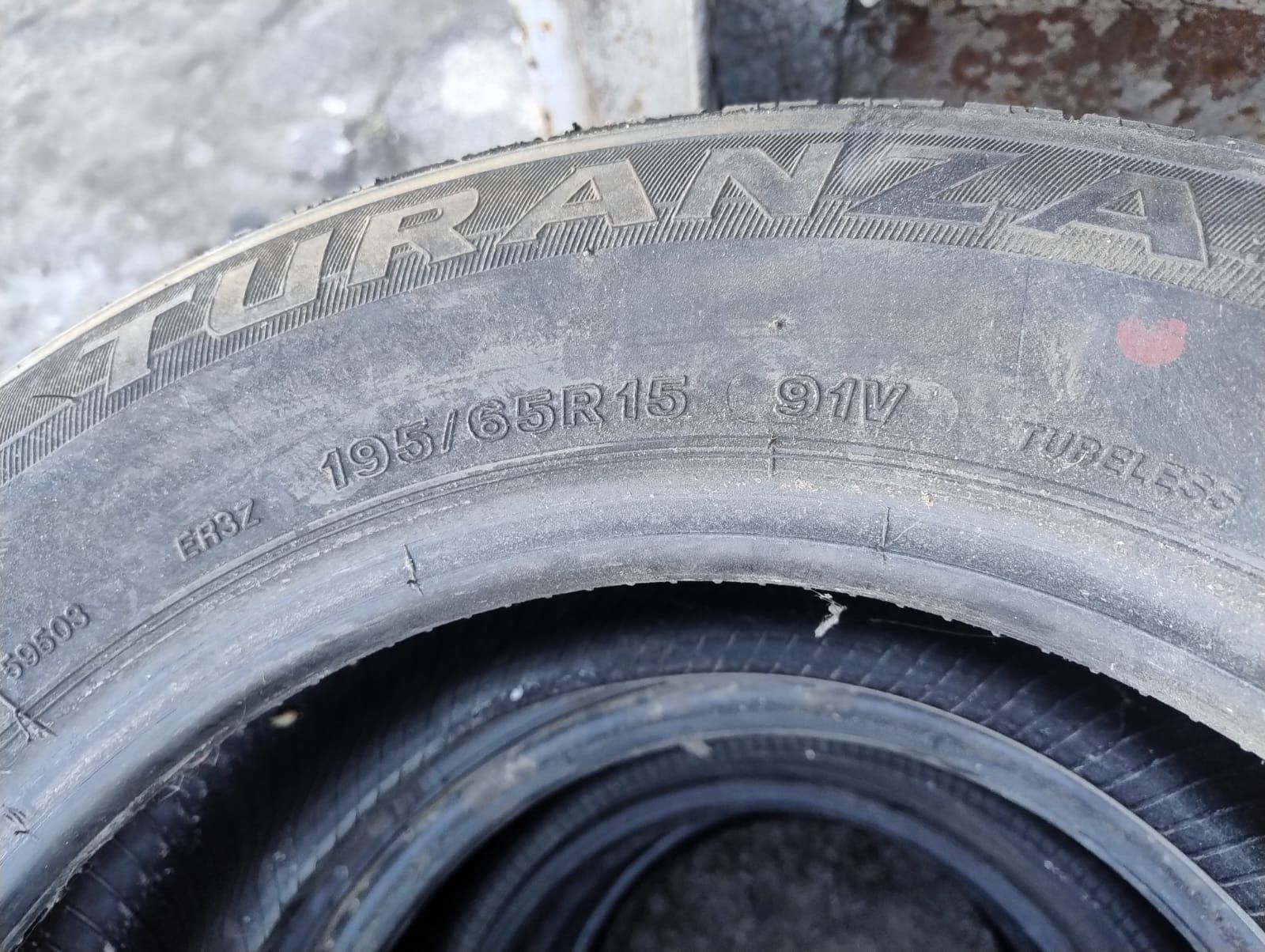 Пара шин bridgestone turanza er 300