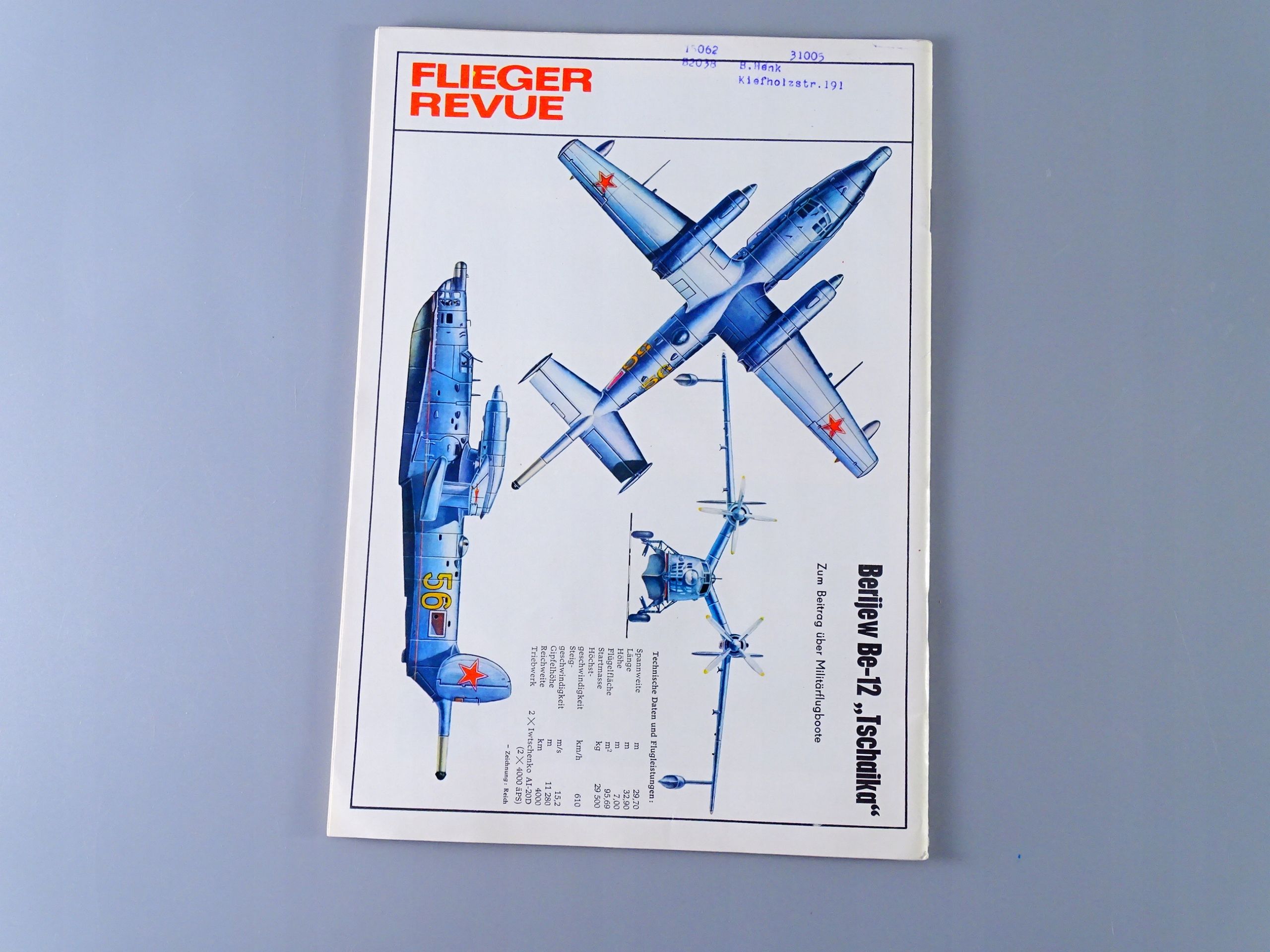 magazyn lotnictwo lata 70-te flieger revue samolot
