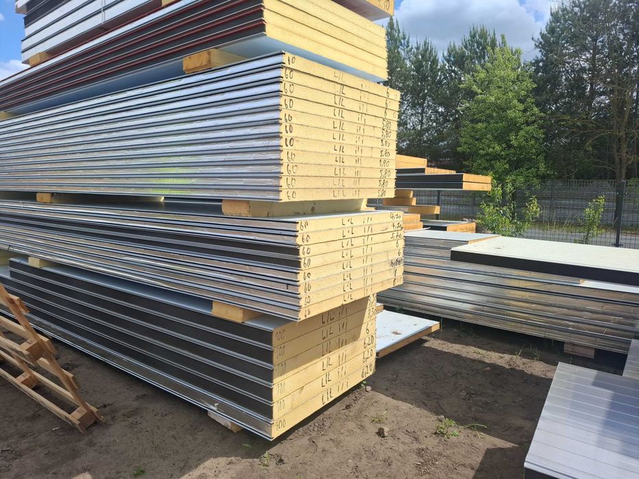 Płyty warstwowe obornickie poliuretan / 2 gatunek OD RĘKI