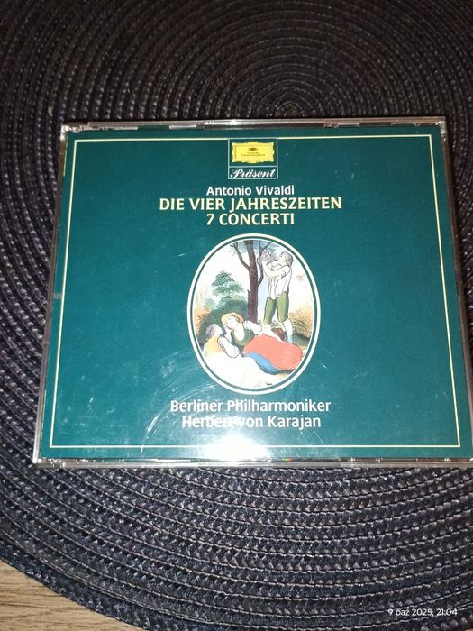 CD Vivaldi - Cztery Pory Roku + 7 Koncertów