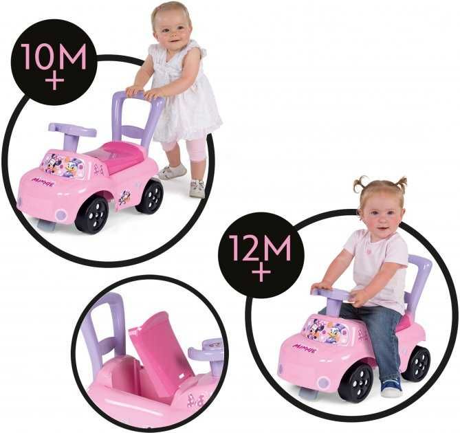 SMOBY, Jeździk Minnie samochodzik samochód