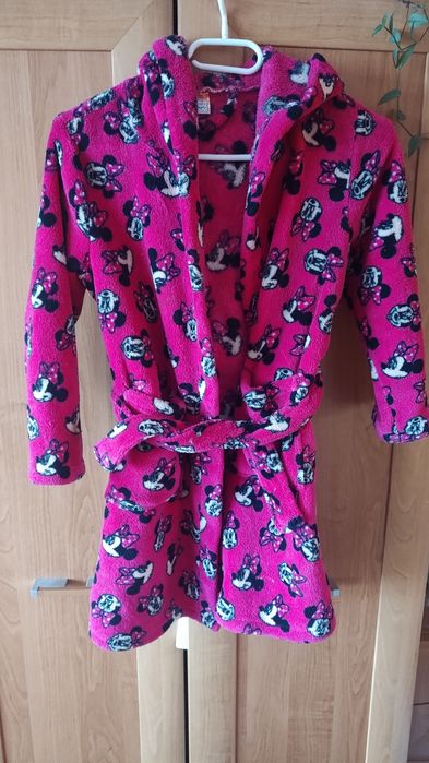 Szlafrok dla dziewczynki Myszka Minnie Disney r110/116