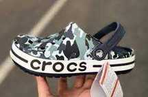 Кроксы Crocs Bayaband Graphic Blаck Camo Clog мужские оригинал 36-44
