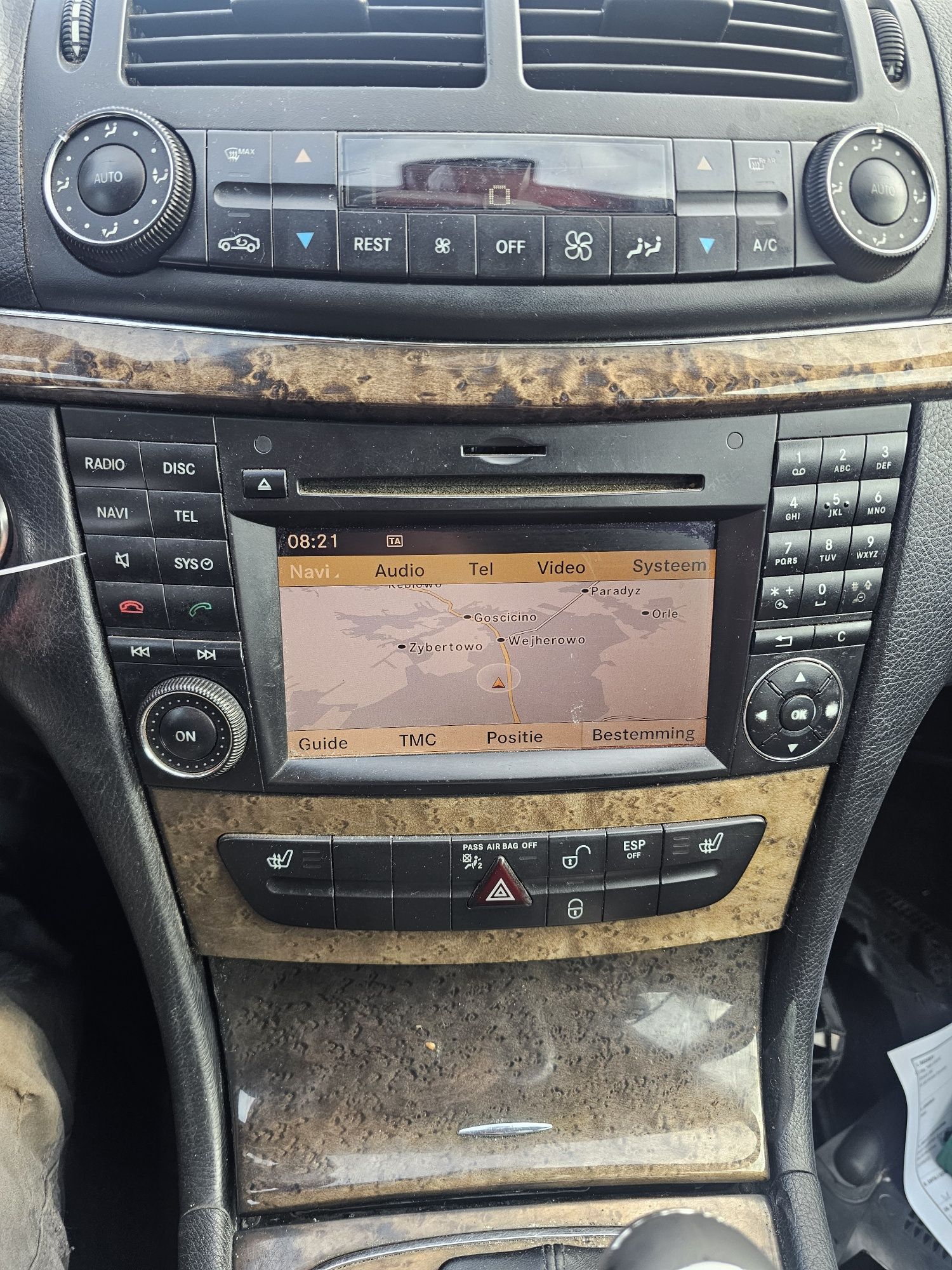 Radio navigacja command Mercedes w211 lift