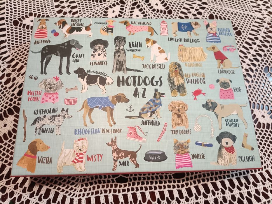 Puzzle 1000 elementów z psami z rasami psów