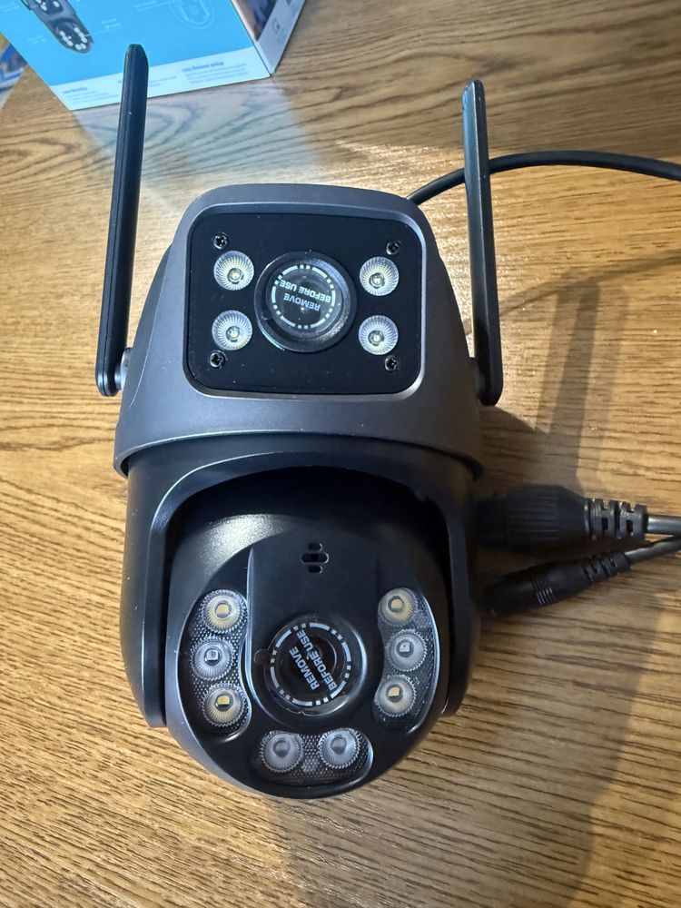 Kamera zewnętrzna podwójna WiFi 8mp 2,4GhZ