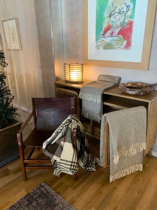 Manta 100% lã serra estrela