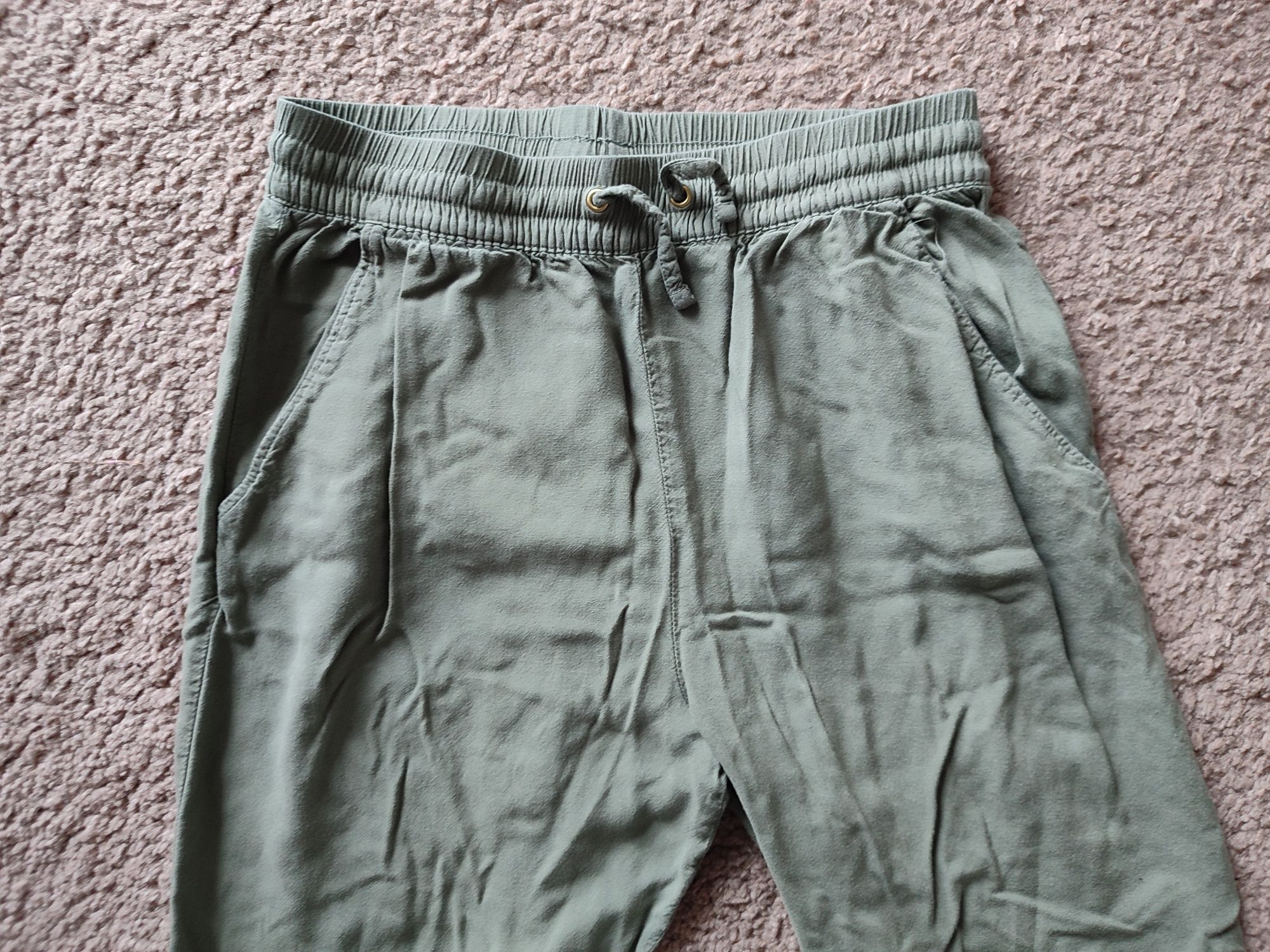 Spodnie materiałowe dziewczęce, rozm. 158, H&M