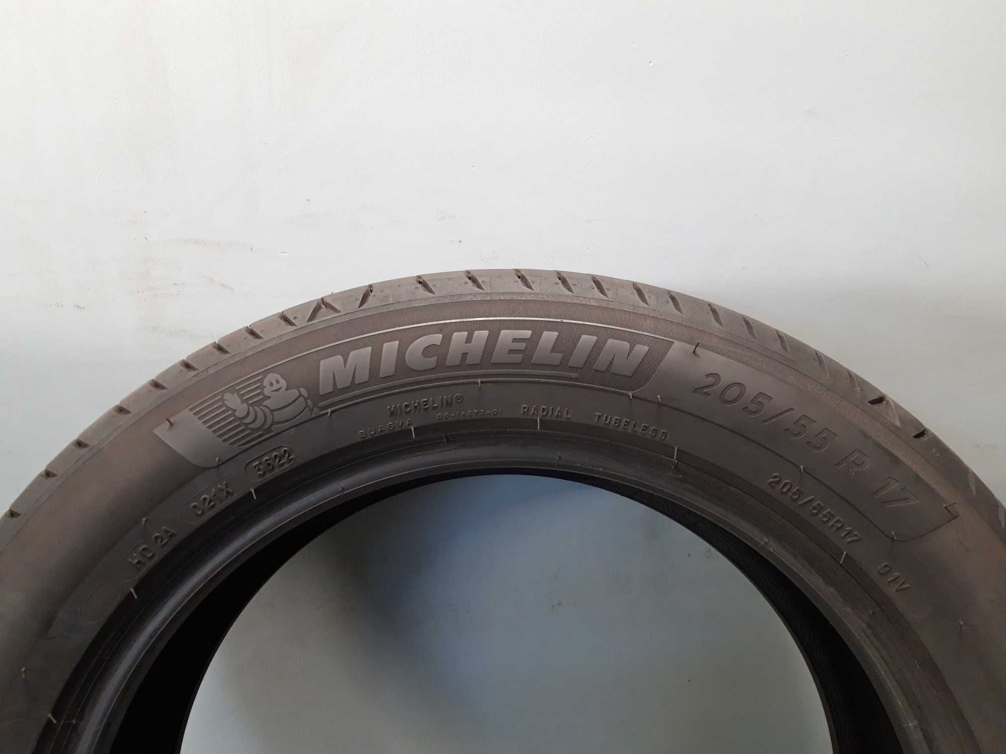 4x205/55R17 Michelin Primacy 4, 91V, 2022 rok, idealne