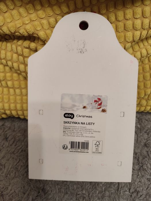 Skrzynka na listy do Mikołaja