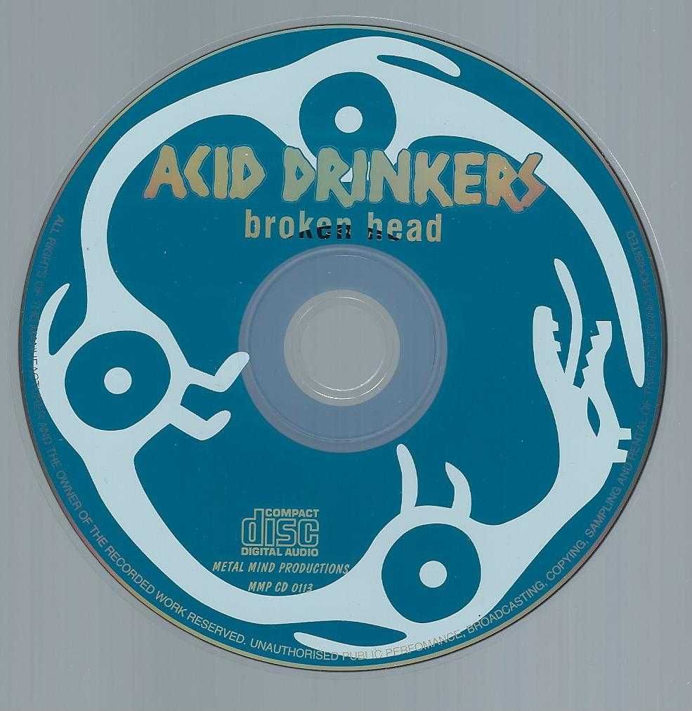 CD Acid Drinkers - Broken Head (2000)