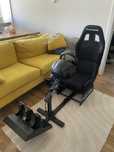Playseat Evolution + Thrustmaster T300RS GT + Shifter TH8A