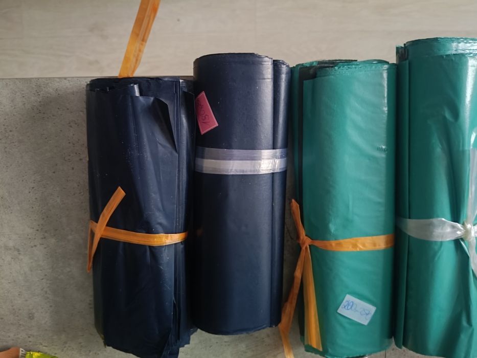 Foliopaki 50 sztuk granatowe 190x250 dwa kolory