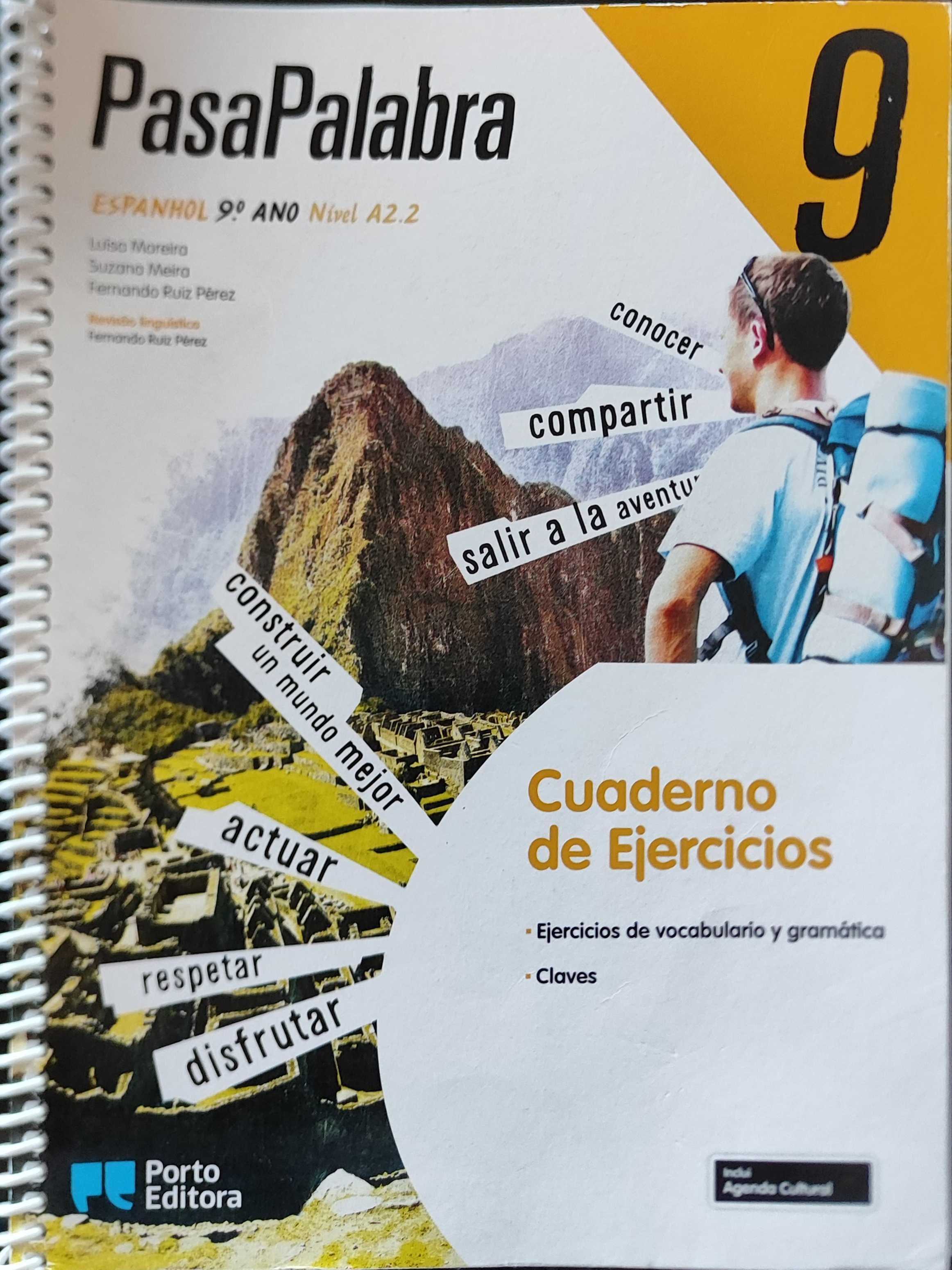 Vendo cadernos de atividades do 9⁰ ano em excelente estado!