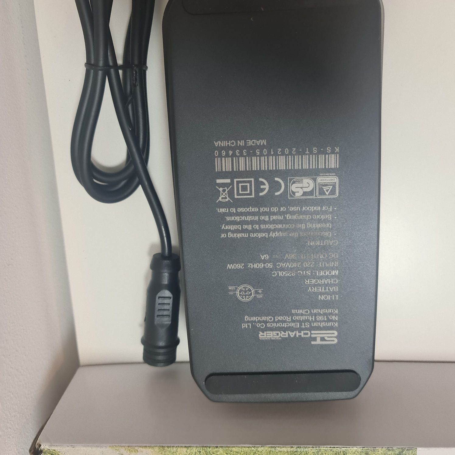 Orginał Nowa Ładowarka FLYER FIT CHARGER FOR Panasonic 36v SIB2 & STB