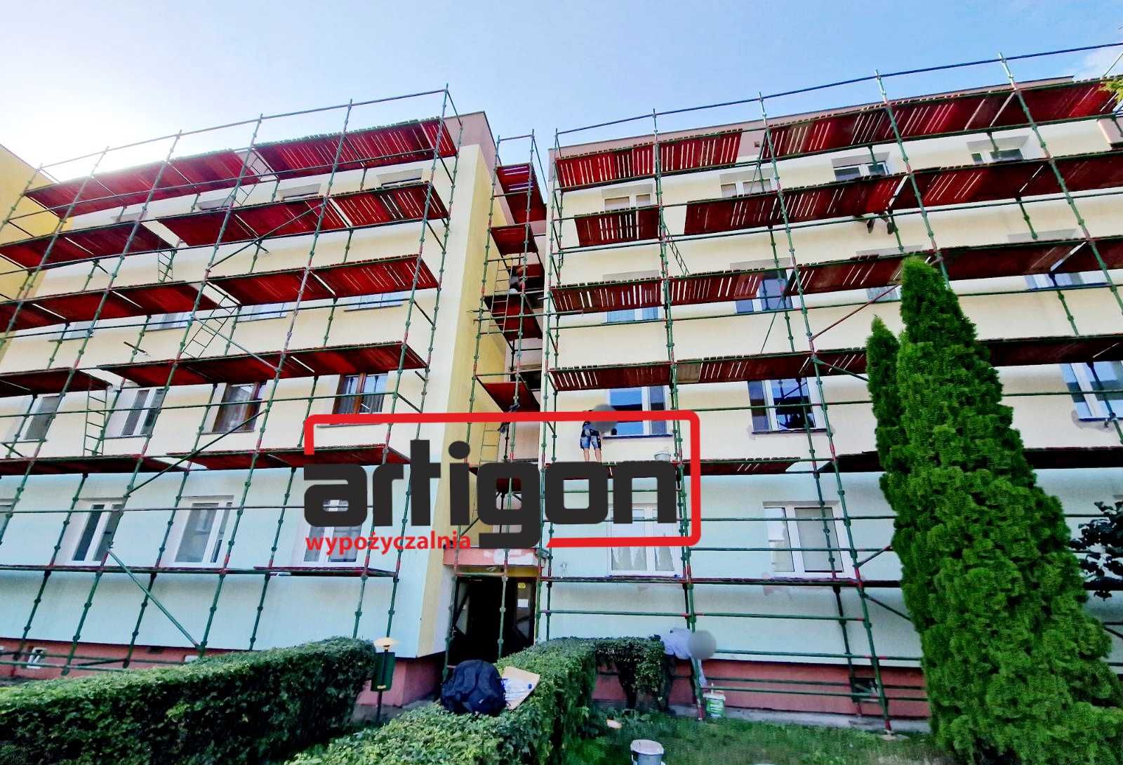 Wynajem rusztowań klinowych elewacyjnych plettac Kolbudy Bąkowo Lublew
