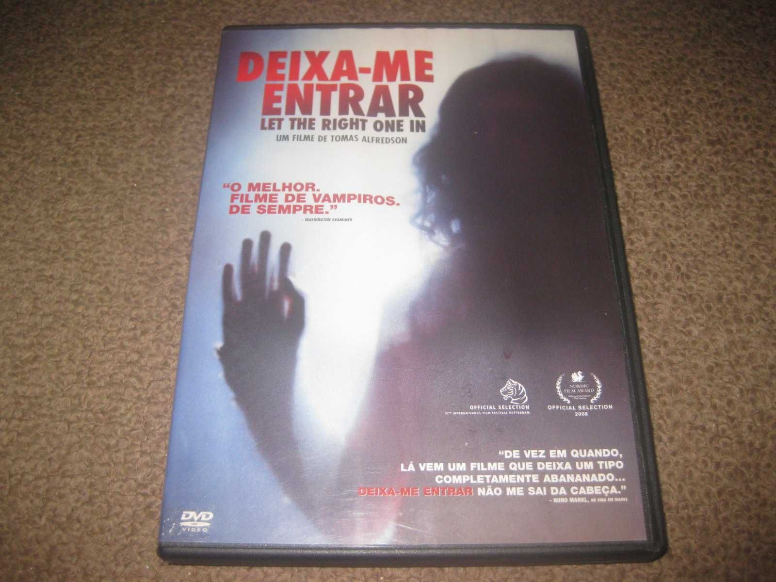 DVD "Deixa-me Entrar" de Tomas Alfredson