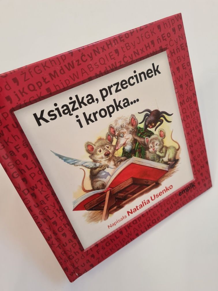 Książka, przecinek i kropka... - Natalia Usenko