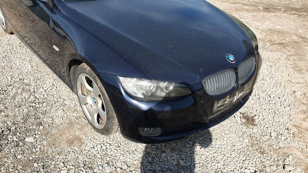 Przód kompletny BMW E92 e93 maska zderzak blotniki Monacoblaue a35/5