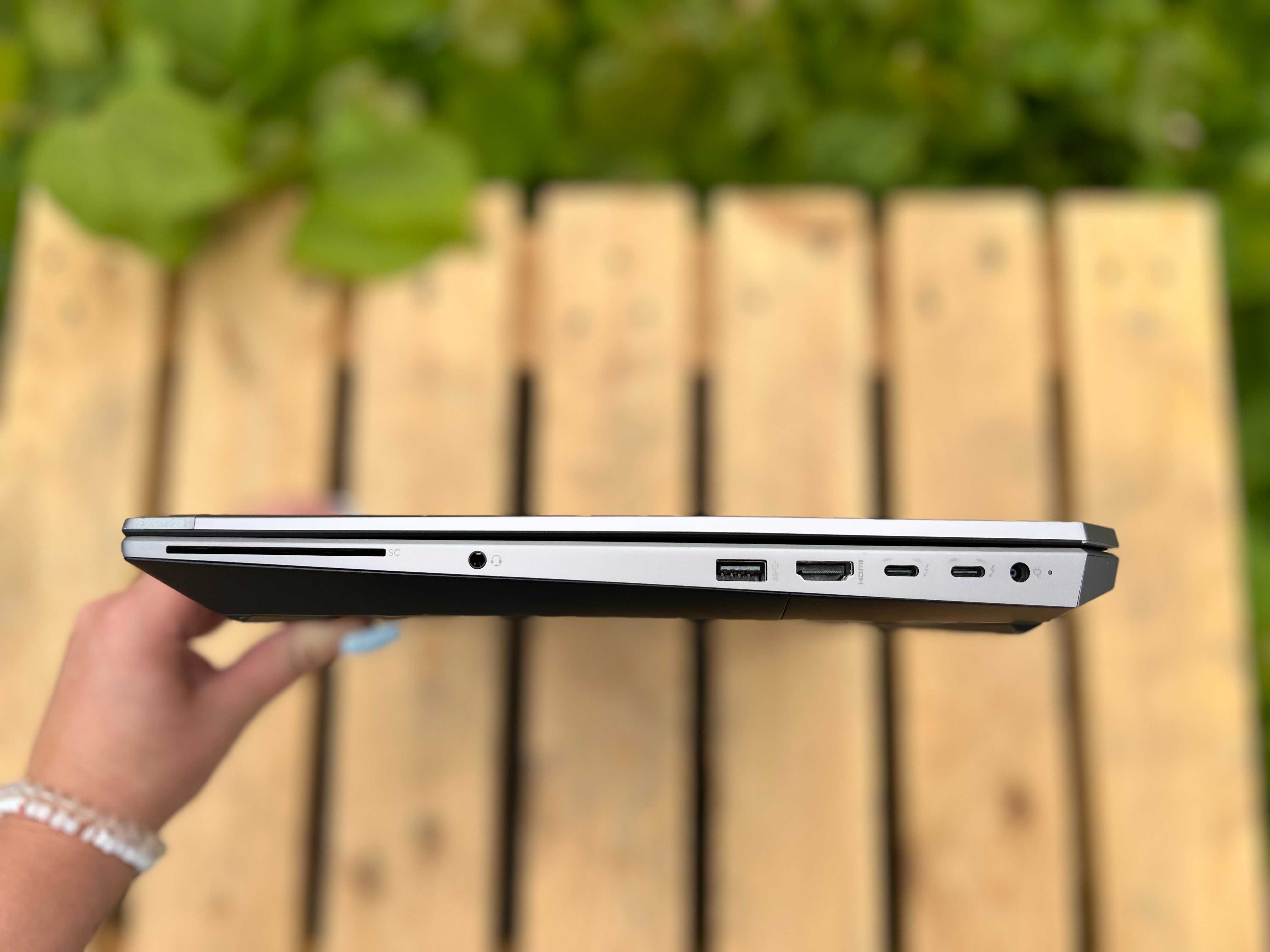 Quadro P1000(4GB) Ноутбук HP Zbook 15 G5/i7-8850H/16GB+SSD256M2/15"IPS