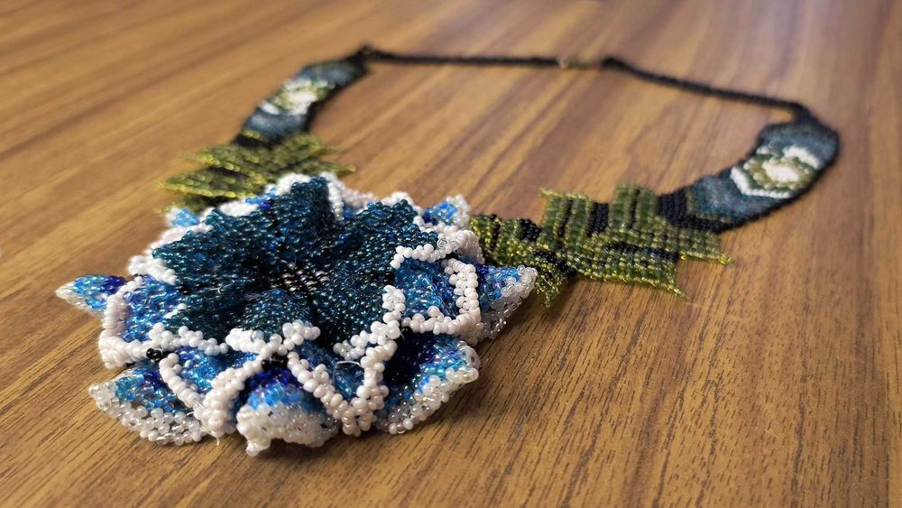 Намисто з бісеру ручної роботи від бабусі