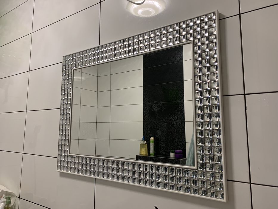 Lustro glamour do lazienki lub salonu