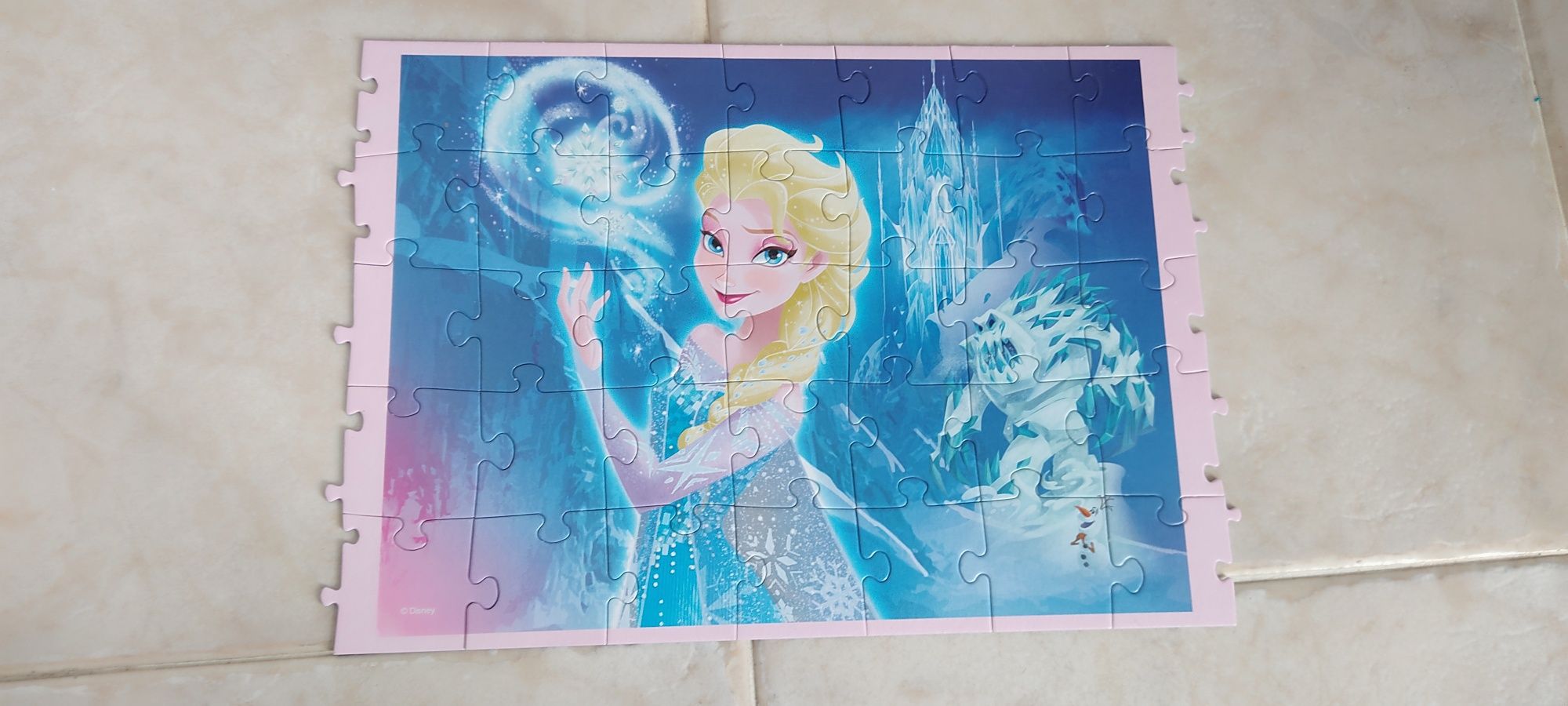 9 Puzzles da Frozen - 348 peças