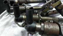 Citroen C5,C6 407 2,7HDI V6 wtryskiwacze ,rurki ,kpl