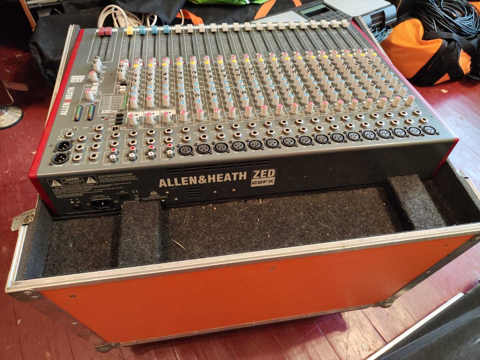 Mikser Allen&Heath Zed 22FX + Case