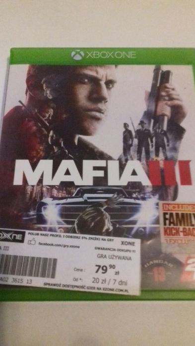 Mafia 3 +mapa gra Xbox One
