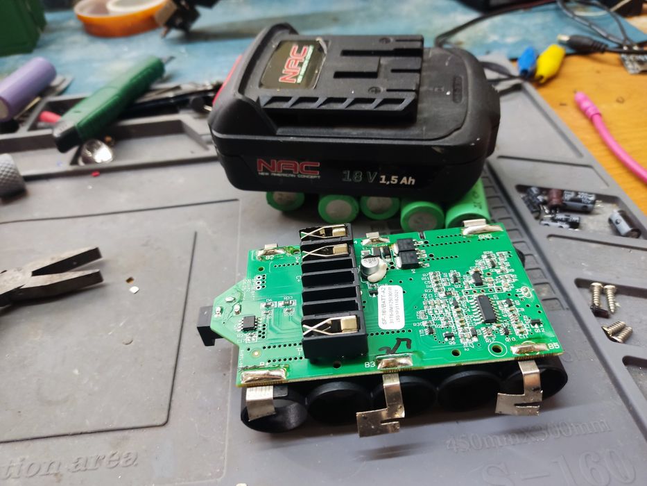 Regeneracja Naprawa baterii Li ion rower hulajnoga elektronarzędzia i