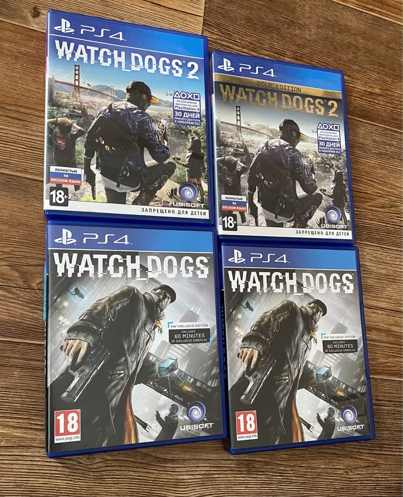 Ігри Sony PlayStation 4: Dishonored, Watch Dogs, RDR2