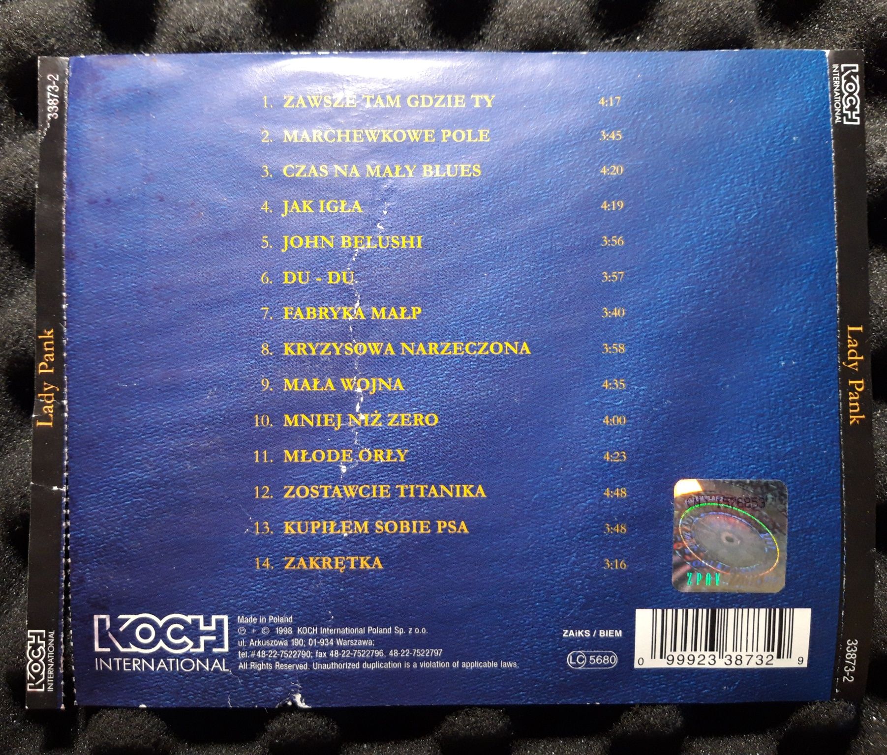 Lady Pank – Gold (CD, 1998)