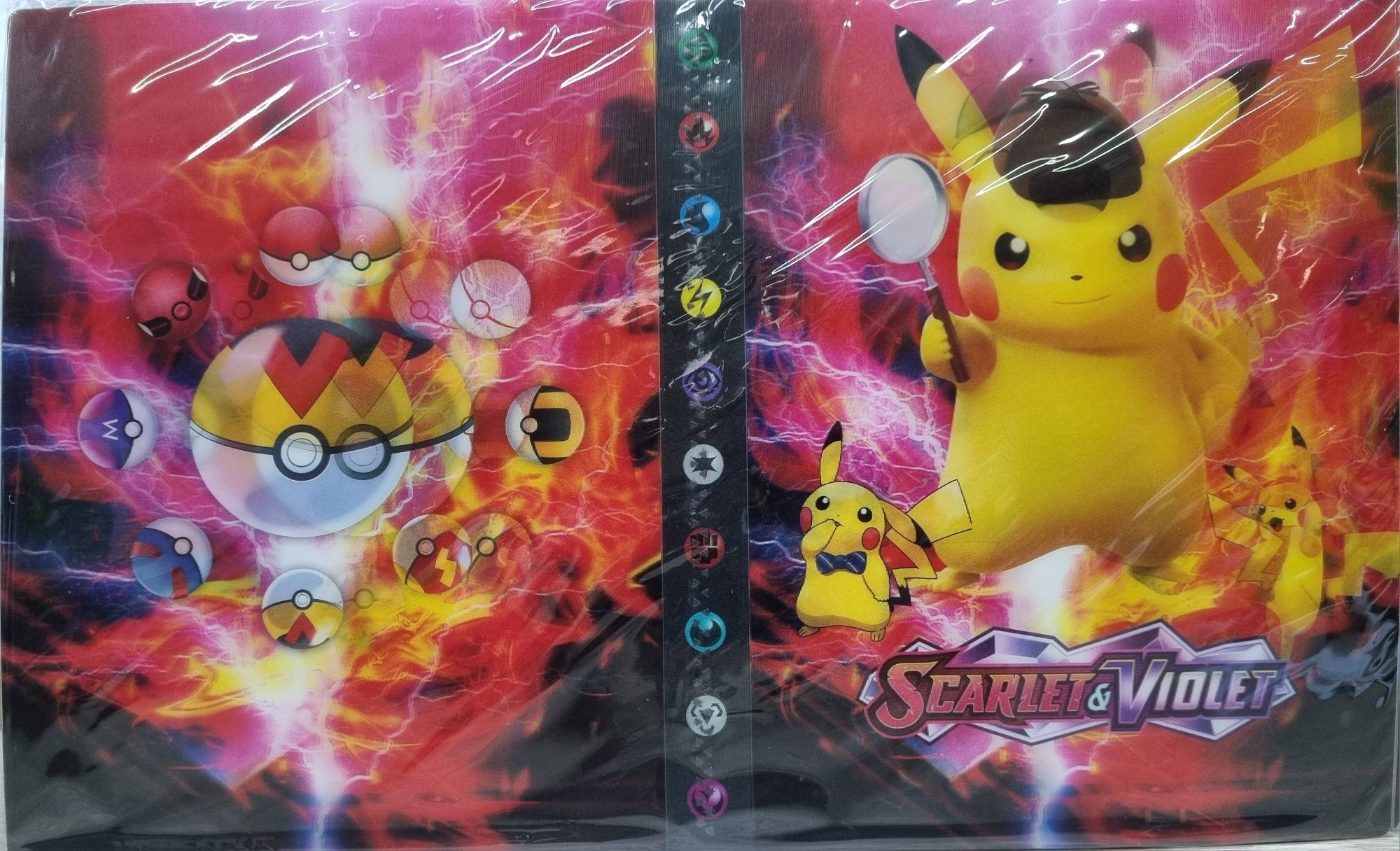 Karty Pokemon 240 sztuk + album 3D klaser na 240 kart 6 wzorów