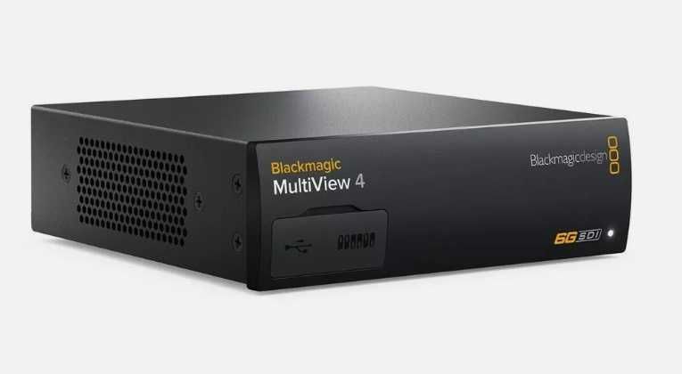 Blackmagic MultiView 4  +
Teranex Mini Smart Panel. Nowe