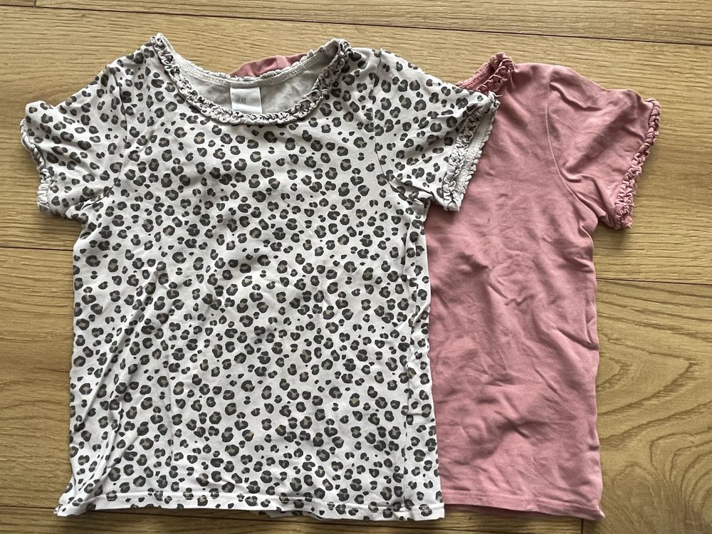 H&M T-shirt koszulka bawelniana 92