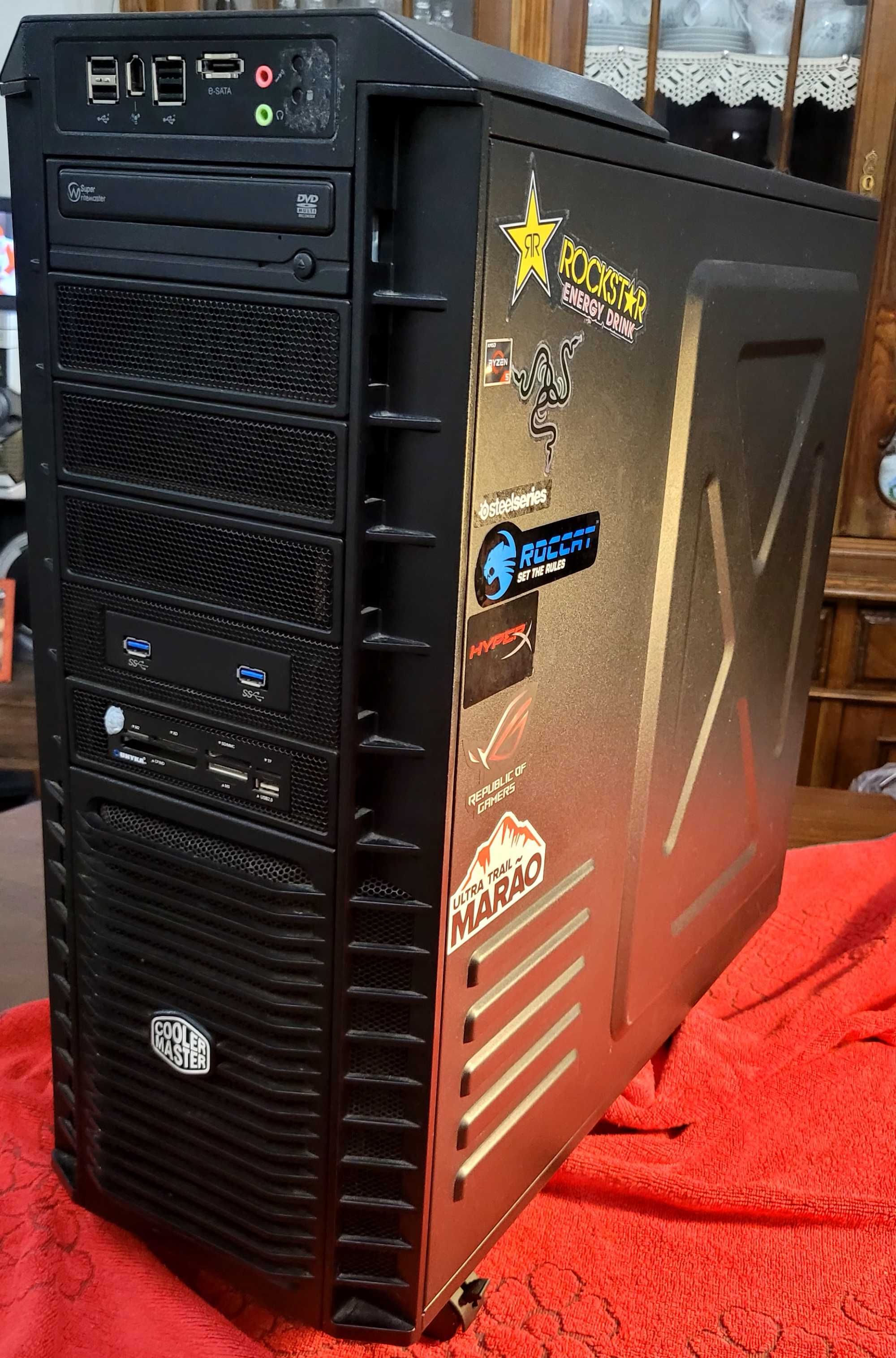 Computador Gamer - Ryzen 5 3600X / RX 570 ARMOR 8GB / 16GB RAM