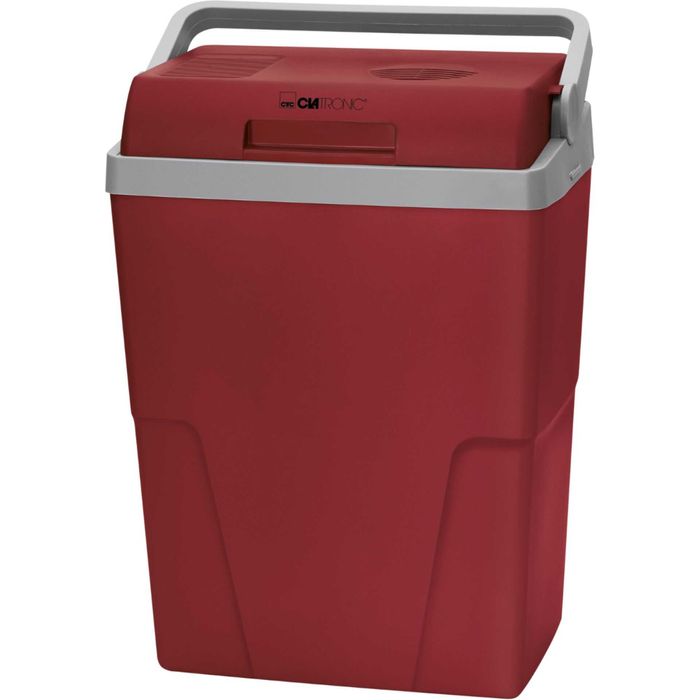 Geleira Eléctrica 25L 12V/230V 45W KB 3713 Clatronic Vermelha