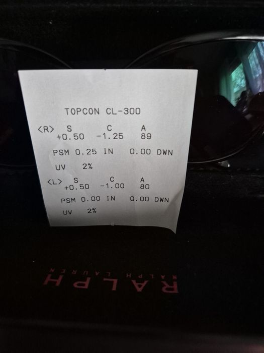 Okulary korekcyjne przeciwsłoneczne Ralph Lauren