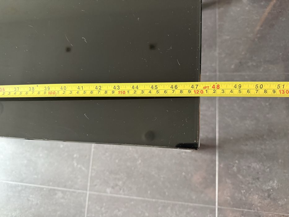 Mesa Cozinha Metal e vidro