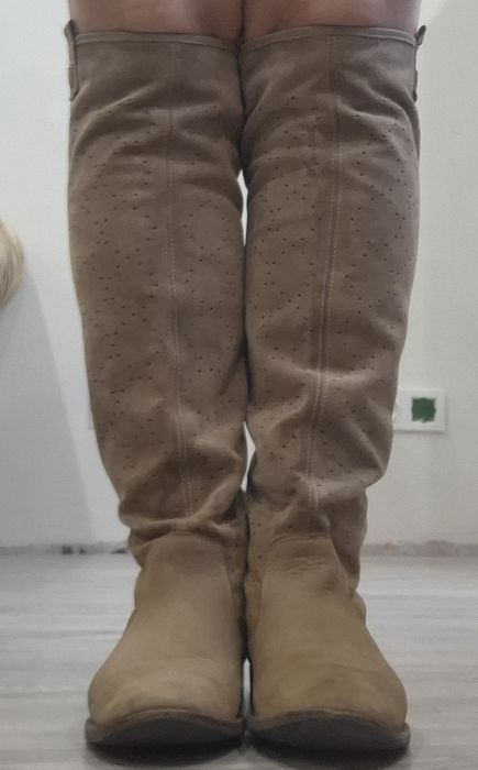 Сапожки чоботи шкіряні