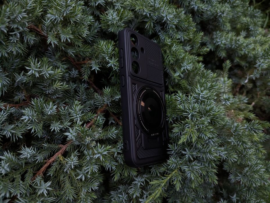 Samsung Galaxy S24 + Plus Ultra противоударный чехол с кольцом Magfit