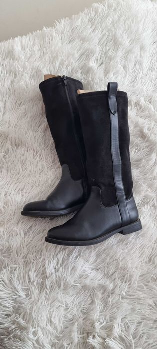 Kozaki dziewczęce 31 skóra