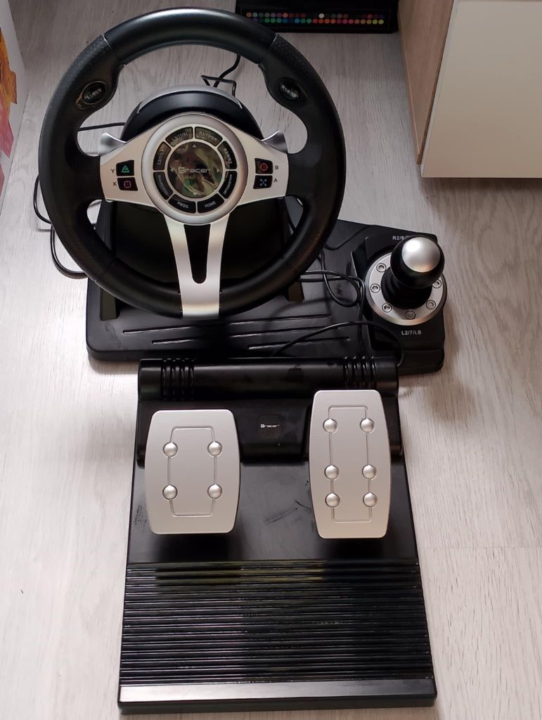 Kierownica TRACER Roadster 4 w 1 (PC/PS3/PS4/Xone)