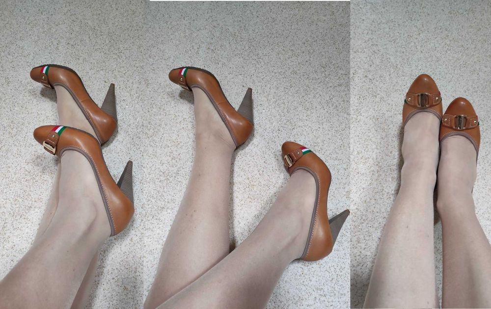 czółenka szpilki na obcasie słupku skórzane włoskie skórkowe botki