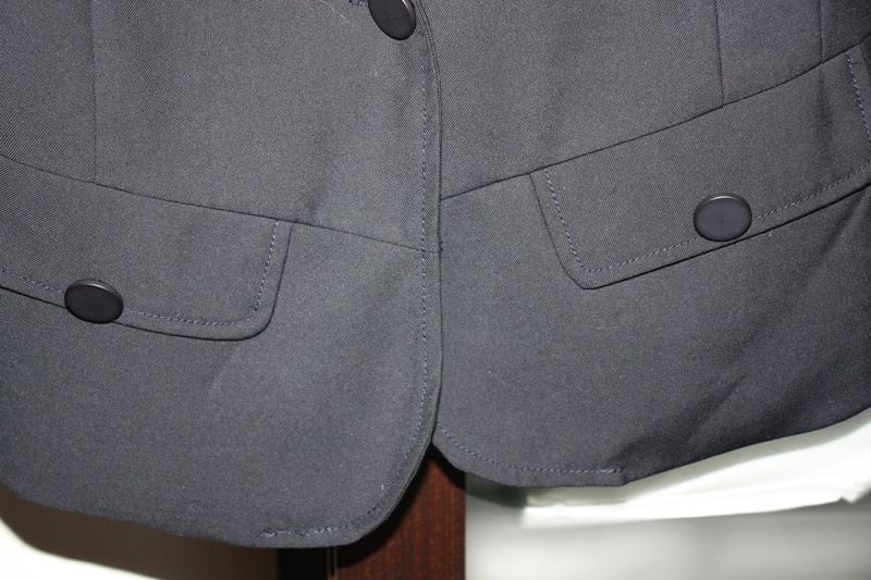 Black coat, second-hand, size XS64552057078403122