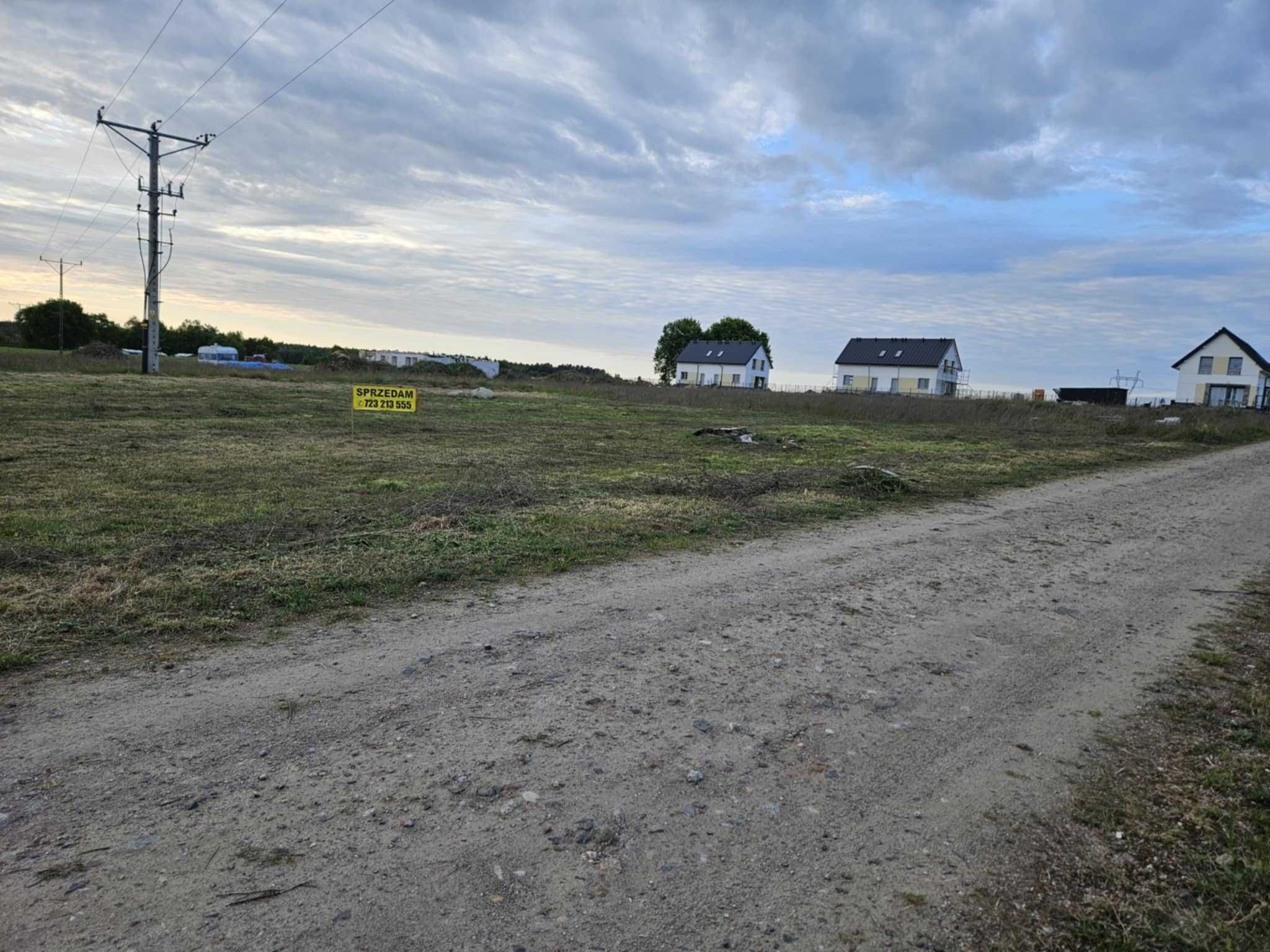 Działka gruntowa 1038m2 Rogowo k.Stargardu