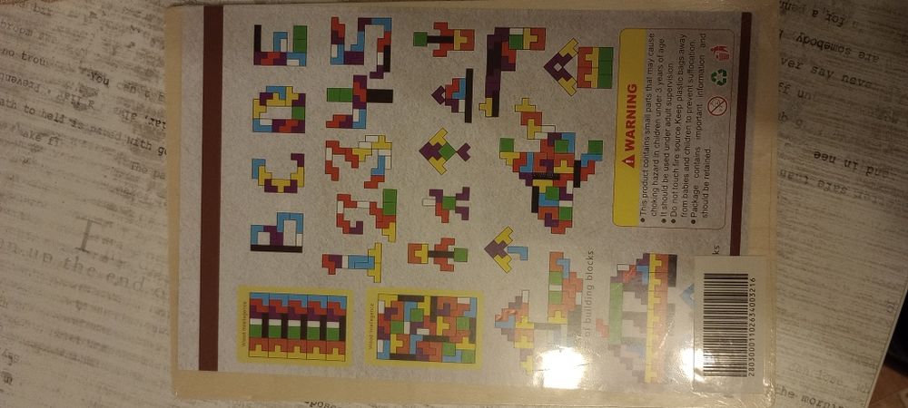 Gra zręcznościowa układanki drewniane