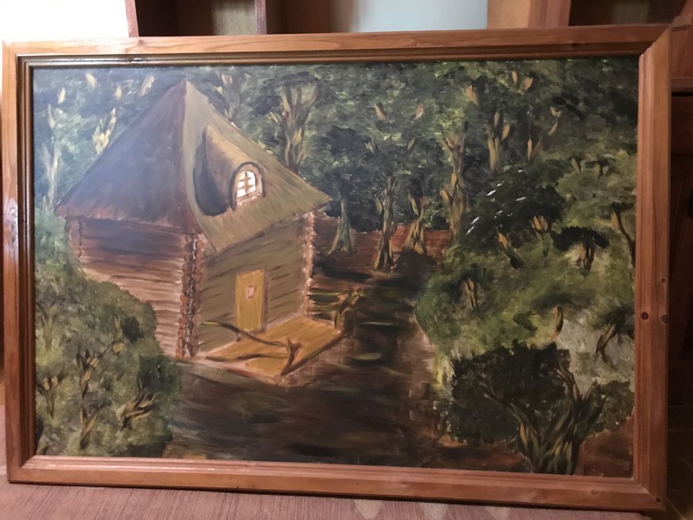Tela pintada à mão