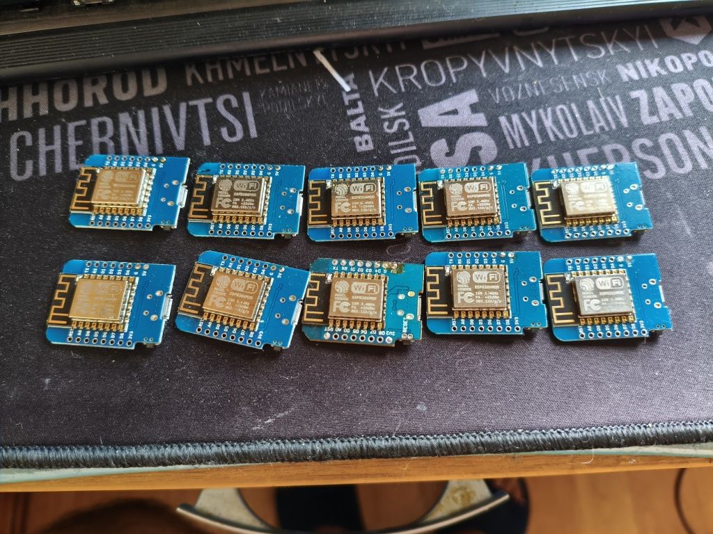 Wemos D1 10шт,  ESP8266 исправные.
